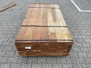 Ca. 98x Guyana Ipé Planken Geschaafd Country Grade, 21x140mm, lengte 1